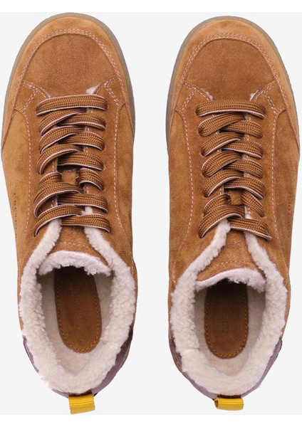 Kadın Taba Hakiki Deri Sneaker Ayakkabı 5K2UA34443 indirimleri