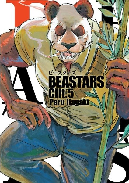 Beastars 1-2-3-4-5 Manga Seti (5 Kitap) / 5 Adet Beastars Karakter Kartı ve Kitap Ayracı Hediye