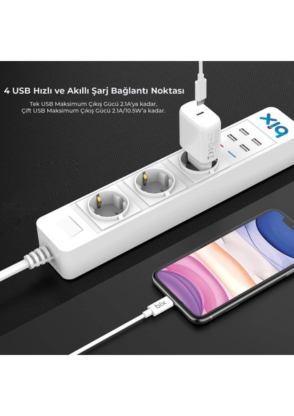 Vtn Bp-01 Wifi Yüksek Akım Korumalı Hızlı Şarj Özellikli Akıllı Priz indirimleri