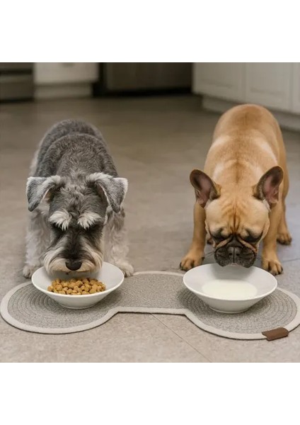 Kaymaz ve Su Geçirmez Mama Kabı Paspası fırsatları