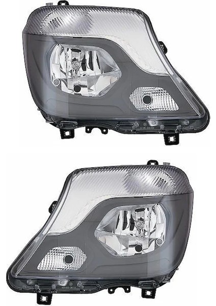 Mercedes Sprinter W906 2013+ Sol Ön Far