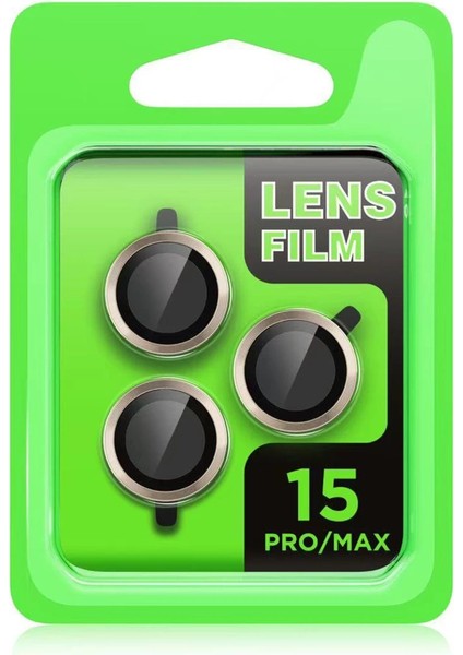 Iphone 15 Pro Max Raze Metal Kamera Lens - Gümüş fiyatları
