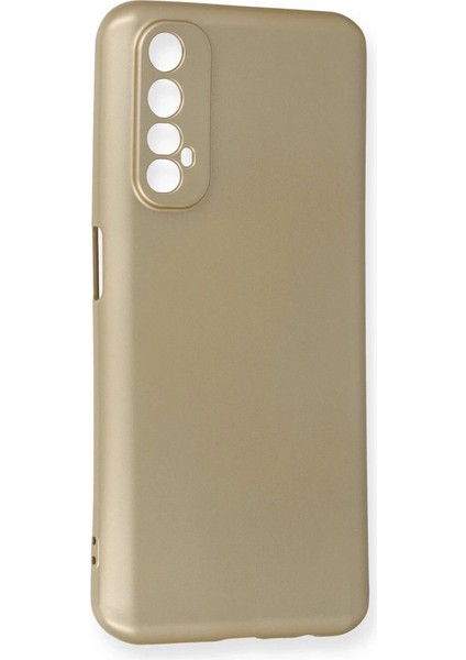 Realme 7 Kılıf First Silikon - Gold fiyatları