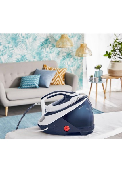 Pro Express Protect 7.6 Bar Yüksek Basınçlı Mavi Buhar Kazanlı Ütü - Kireç Avcısı, Damlama Emniyeti, Durilium Taban ve Sessiz Teknoloji indirimleri