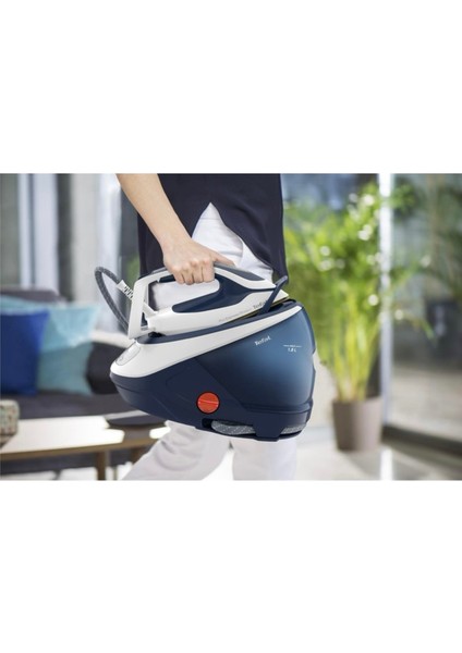 Pro Express Protect 7.6 Bar Yüksek Basınçlı Mavi Buhar Kazanlı Ütü - Kireç Avcısı, Damlama Emniyeti, Durilium Taban ve Sessiz Teknoloji