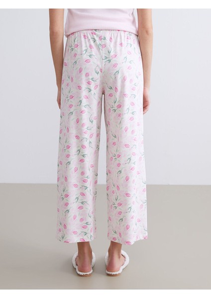 Lcw Dream Beli Lastikli Çiçekli Kadın Pijama Alt fırsatları