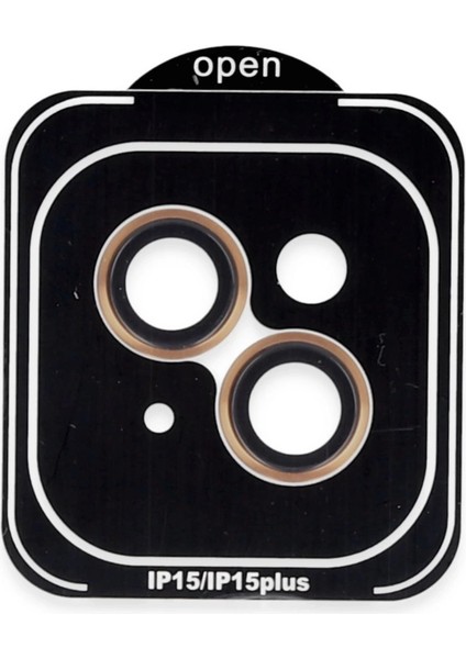 Joko Iphone 15 Pvd Metal Kamera Lens - Turuncu