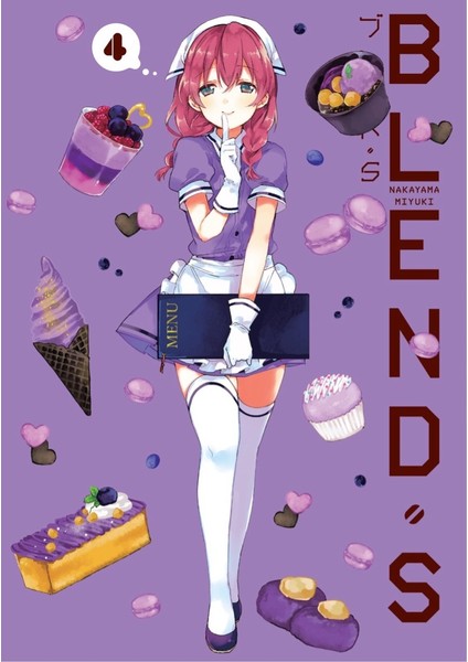 Blend S 1-2-3-4 Manga Seti (4 Kitap) / 4 Adet Blend S Karakter Kartı ve Kitap Ayracı Hediye indirimleri