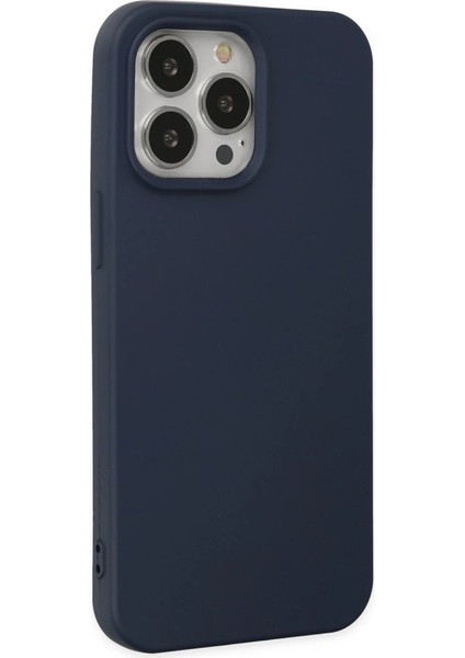 Iphone 14 Pro Max Kılıf Nano Içi Kadife Silikon - Lacivert fiyatları