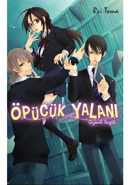 Ilahi Yalan / Öpücük Yalanı Manga Seti (2 Kitap) / 2 Adet Karakter Kartı ve Kitap Ayracı Hediye modelleri