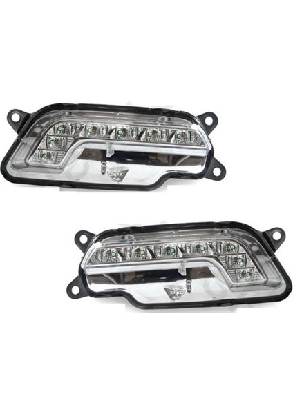 Mercedes W212 2009- Gündüz Sis Farı LED Sol (L Tipi - Amg)