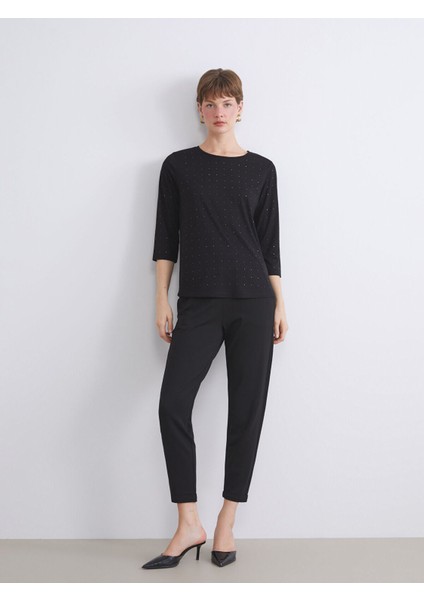 Yeni Sezon Beli Lastikli Kadın Eşofman Altı