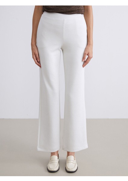 Yeni Sezon Beli Lastikli Geniş Paça Kadın Eşofman Altı fiyatları