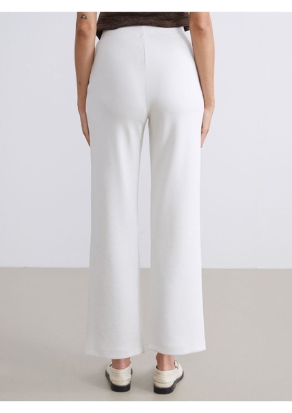 Yeni Sezon Beli Lastikli Geniş Paça Kadın Eşofman Altı fırsatları