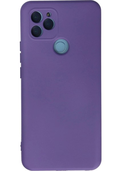 General Mobile Gm 21 Kılıf Nano Içi Kadife Silikon - Mor