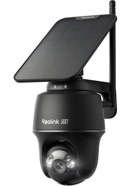 4K Argus Pt Ultra Solar – Kablosuz 360° Akıllı Güvenlik Kamerası (Solar Panel Dahil)