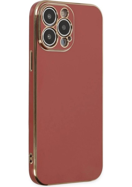 Iphone 15 Pro Max Kılıf Volet Silikon - Kırmızı modelleri