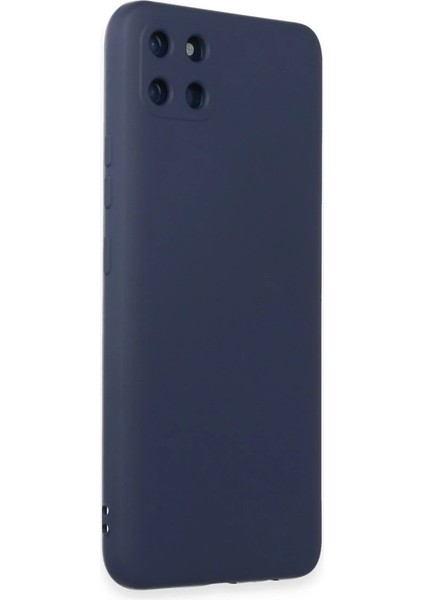 Realme C11 Kılıf Nano Içi Kadife Silikon - Lacivert fiyatları