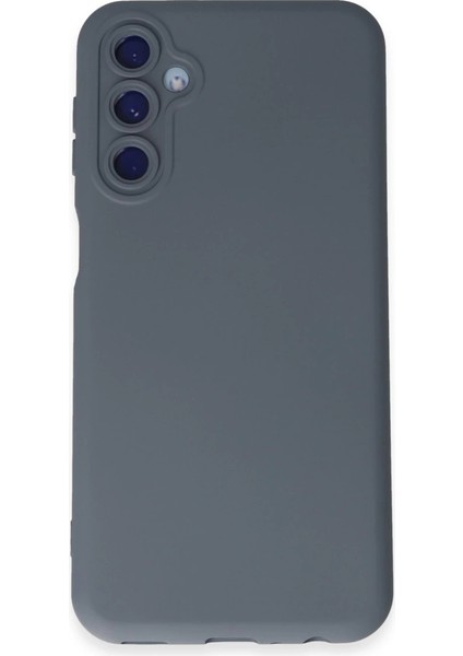 Samsung Galaxy M34 5g Kılıf Nano Içi Kadife Silikon - Gri
