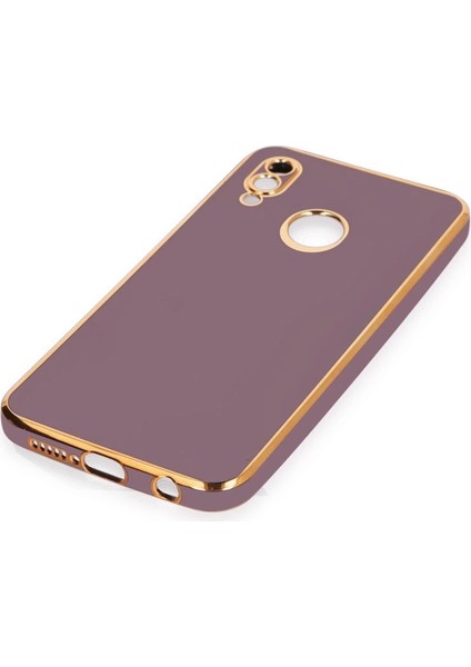 Huawei P20 Lite Kılıf Volet Silikon - Mor fırsatları