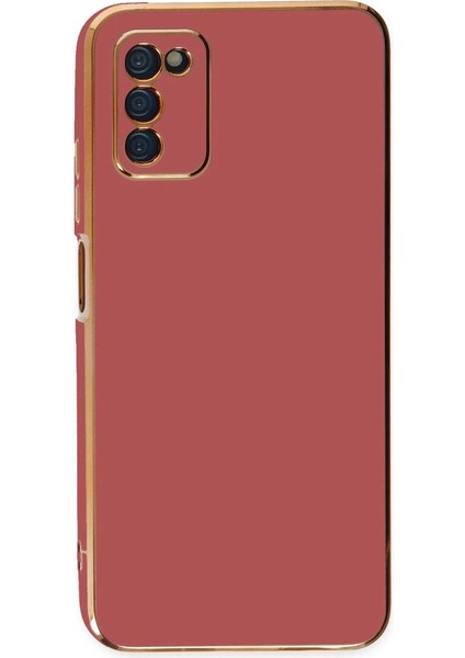 Samsung Galaxy A03S Kılıf Volet Silikon - Kırmızı fiyatları