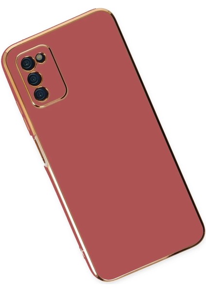 Samsung Galaxy A03S Kılıf Volet Silikon - Kırmızı modelleri