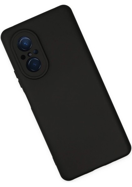 Huawei Nova 9 Se Kılıf Nano Içi Kadife Silikon - Siyah modelleri