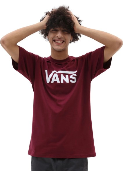 Vans Classıc Unisex Bordo Tişört - VN000GGGZ281