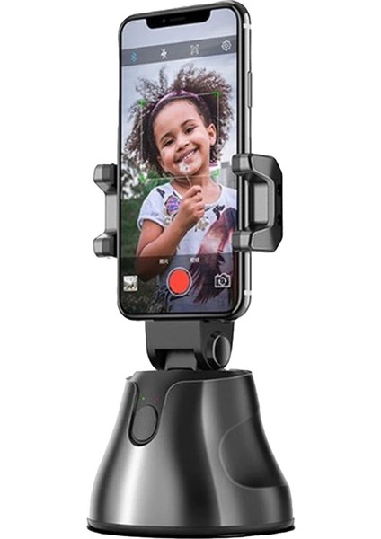 Apai Genie 360 Derece Takip Etme Özellikli Selfie Gimbal - Siyah