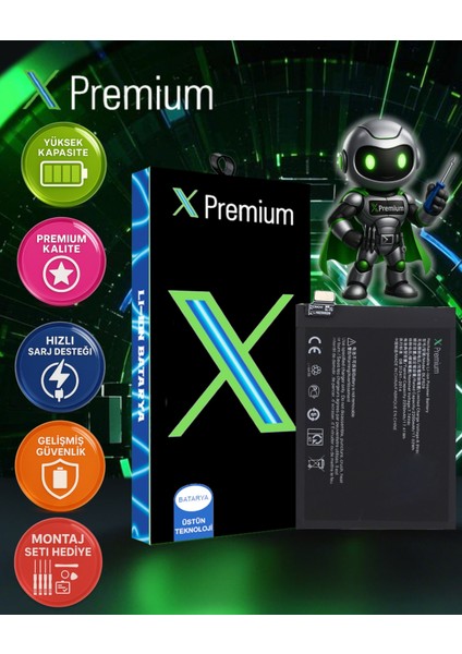 Xpremium Oneplus 9 Pro Uyumlu Batarya Pil Süper Yüksek Kalite BLP903