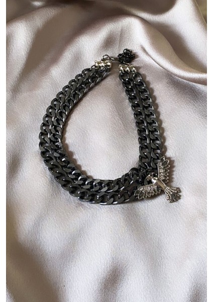 Ankakuş Çift Sıralı Choker fiyatları