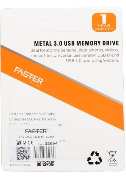 8 GB Metal USB Flash Bellek fiyatları