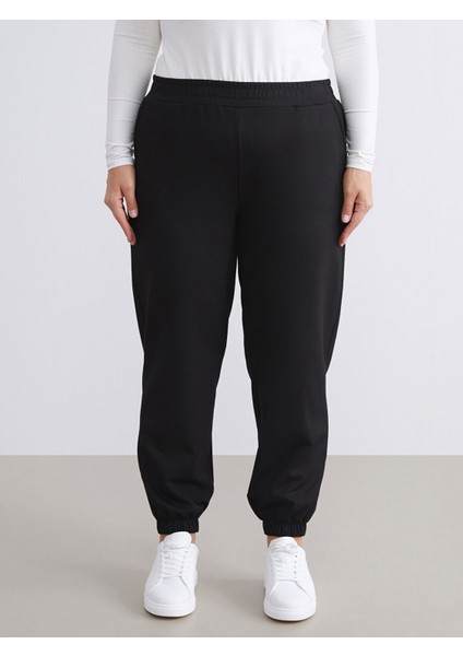 Yeni Sezon Beli Lastikli Kadın Jogger Eşofman Altı