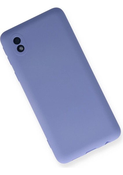 Samsung Galaxy A01 Core Kılıf Nano Içi Kadife Silikon - Lila modelleri
