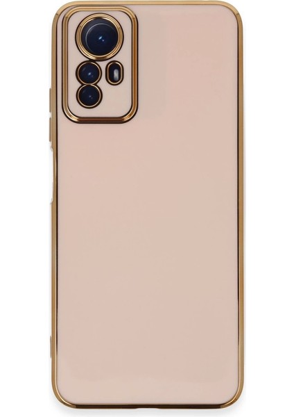 Xiaomi Redmi Note 12S Kılıf Volet Silikon - Pembe