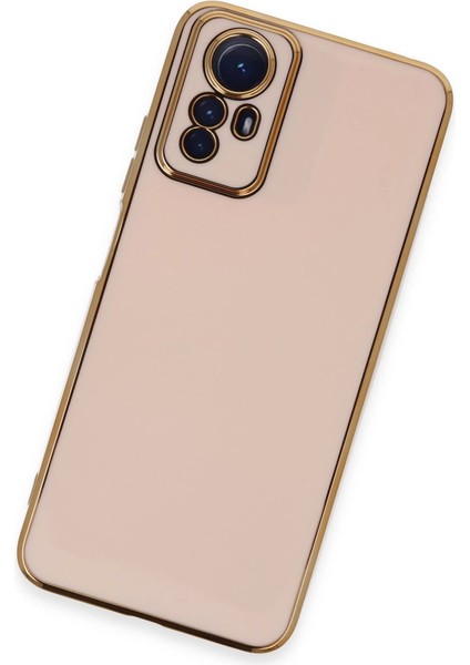 Xiaomi Redmi Note 12S Kılıf Volet Silikon - Pembe modelleri