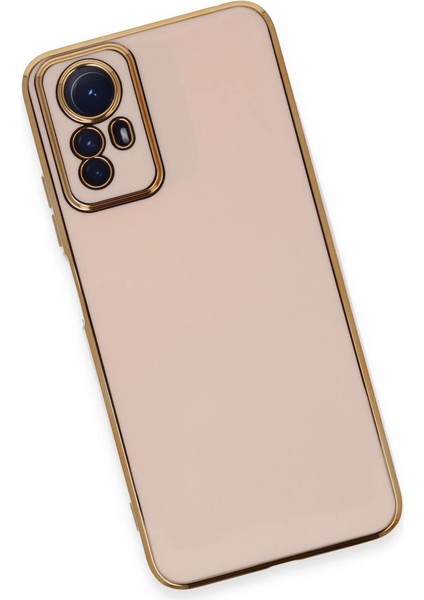 Xiaomi Redmi Note 12S Kılıf Volet Silikon - Pembe fırsatları