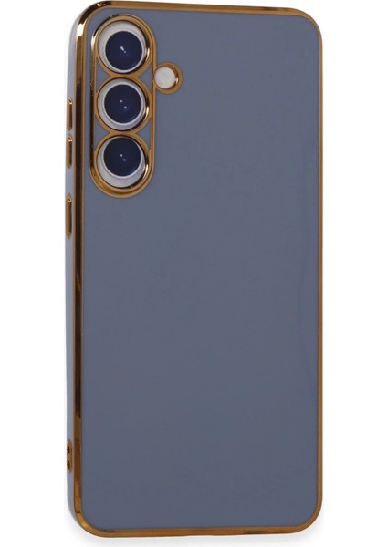 Samsung Galaxy S24 Kılıf Volet Silikon - Mavi