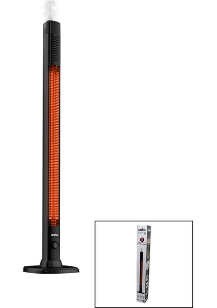 3ın1 Kullanım=yer Dikey - Duvar Yatay - D.dikey Infrared Isıtıcı Soba Slim Nemlendirici Hava Ünitesi - Optik Tekn.alüminyum Gövde 1250W SFH-6918 (5060) fiyatları