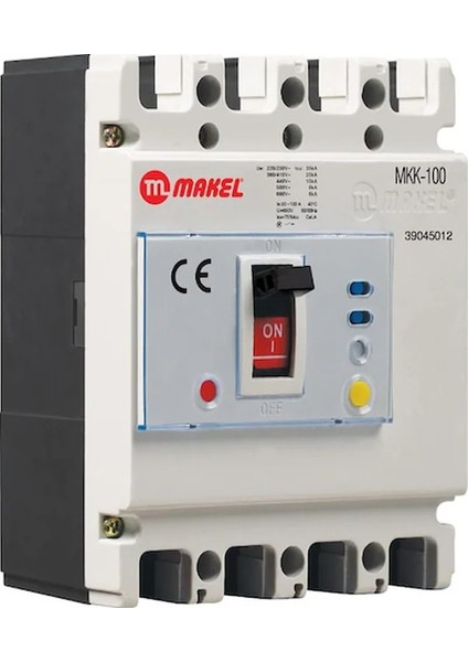 4X800 Amper 50KA Kaçak Akım Korumalı Kompakt Şalter