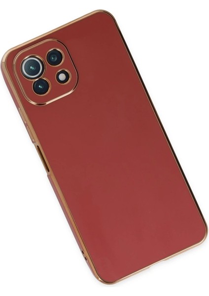 Xiaomi Mi 11 Lite Kılıf Volet Silikon - Kırmızı modelleri