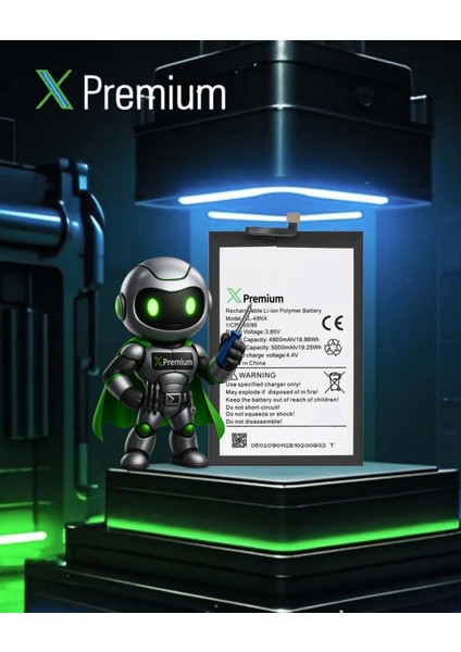 Xpremium Infinix Smart 8 Pro Uyumlu Batarya Pil Süper Yüksek Kalite 5000 Mah BL-49NX fiyatları