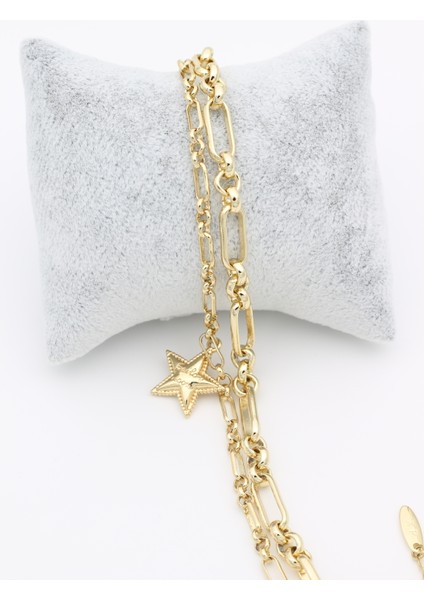 Stil Incisi/xupıng Jewelry Yıldız Model Bileklik