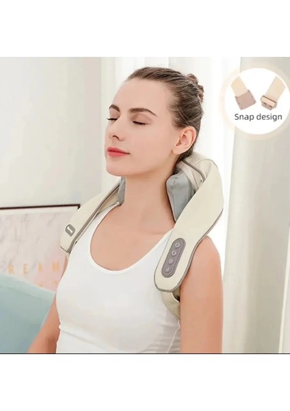 Şarjlı Ovmalı Isıtmalı Masaj Aleti Insan Eli Yoğurma Hissi