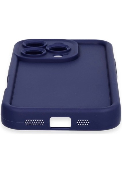 Iphone 16 Pro Kılıf Viera Silikon - Lacivert modelleri