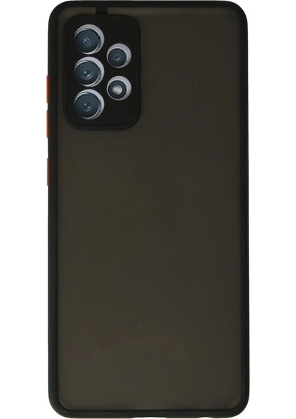 Samsung Galaxy A52 Kılıf Montreal Silikon Kapak - Siyah