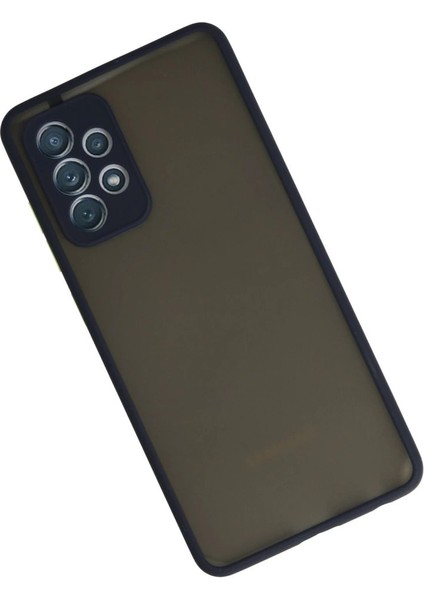 Samsung Galaxy A72 Kılıf Montreal Silikon Kapak - Lacivert modelleri