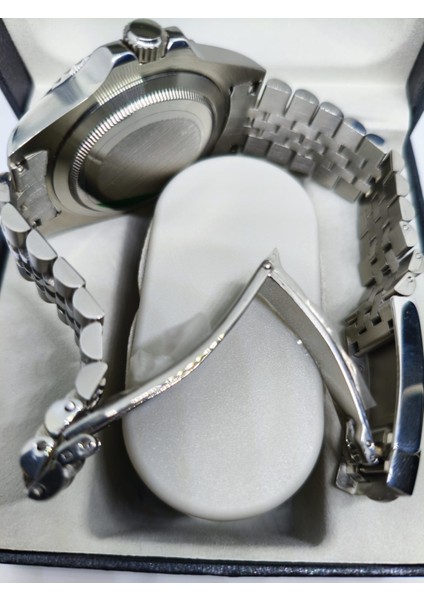 Submariner Batman Model Jubile Kordon 904L Çelik, Vidalı Tepe 5ATM Su Geçirmez Erkek Kol Saati modelleri
