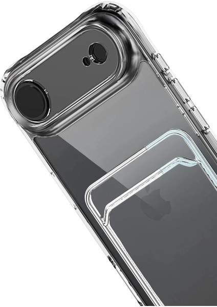 Apple Iphone 17 Air Kart Şeffaf Silikon - Şeffaf fiyatları