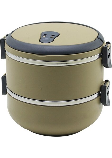 Kahverengi 2li Sefer Tası Saklama Kabı 1.2lt (5060)